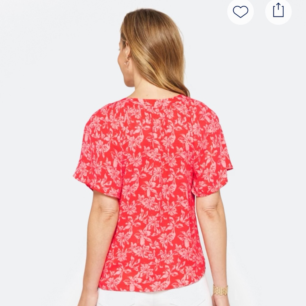 Charli Ruffle Sleeve Top - Picture 5 of 5
